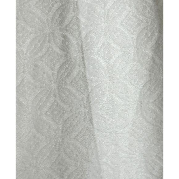 Zac & Rachel women's 12 slim crop white geometric pattern cotton new with tag0 - Picture 5 of 6